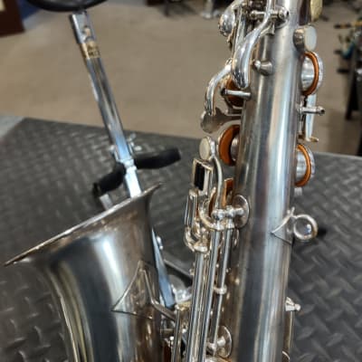 Buescher True Tone Alto Saxophone 1923 - Silver image 6