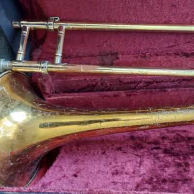 King 606 Tenor Trombone, USA, Brass, with case/mouthpiece image 12