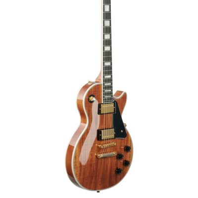 Epiphone Les Paul Custom Koa Guitar Natural image 8