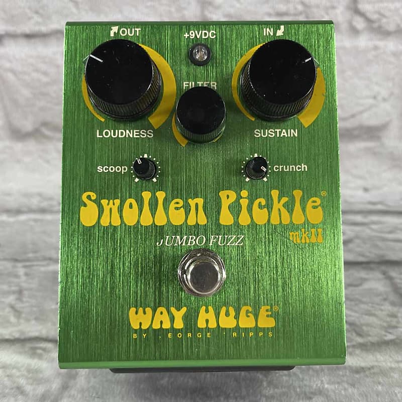 Used Way Huge Swollen Pickle MKIIS Jumbo Fuzz Pedal Reverb