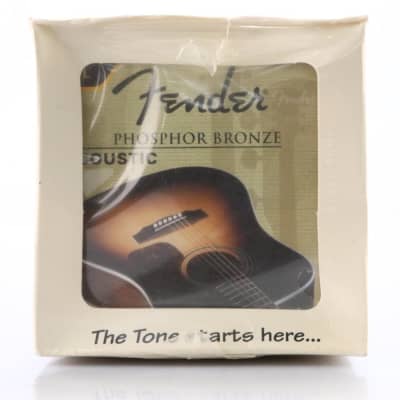 2 Fender 60L .012/.052 Phosphor Bronze 12 Pack Acoustic Guitar Strings #51041 image 10