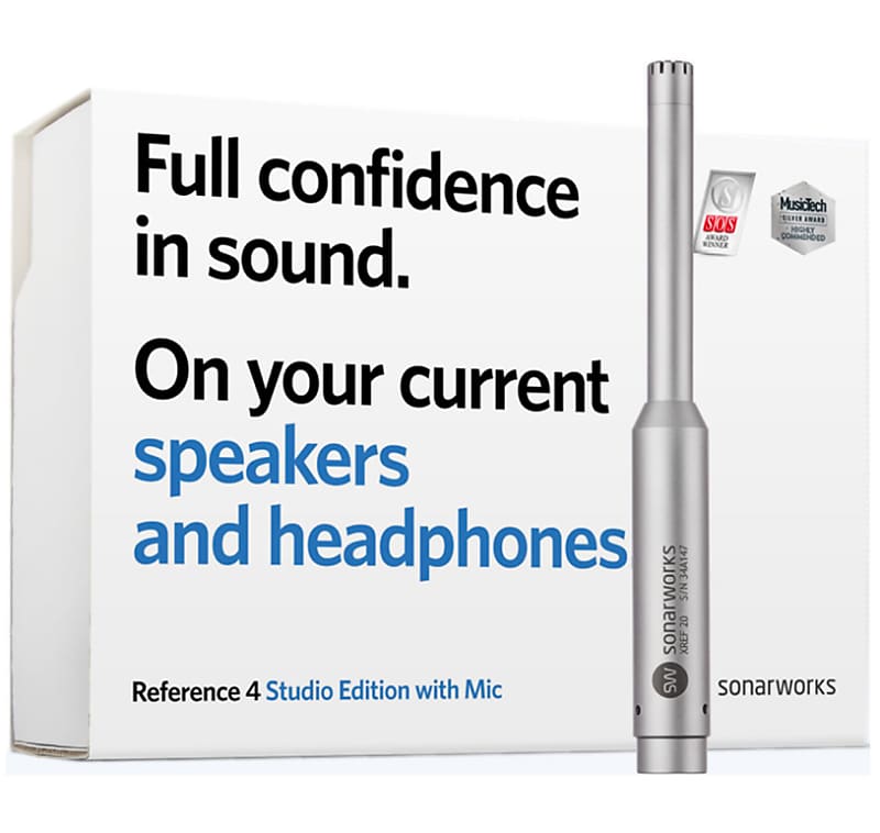 Sonarworks Sonarworks Reference 4 Studio edition with mic - boxed