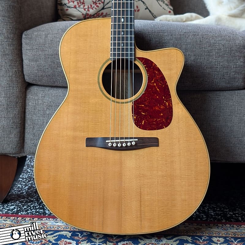 Brad Nickerson Flat Top Cutaway Acoustic (1992) – Spruce/Rosewood, Handcrafted w/ OHSC