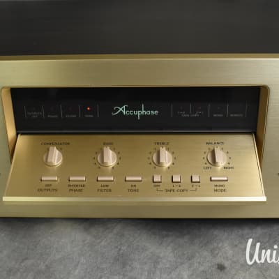 Immagine Accuphase C-275 Stereo Control Amplifier With AD-275 Phono equalizer unit - 4