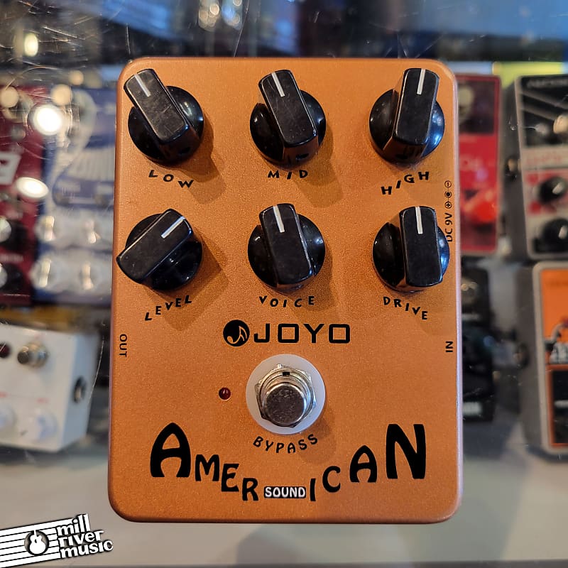 Joyo American Sound Overdrive Effects Pedal Used