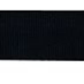Fender 2" Black Poly Strap with Grey Logo 2016