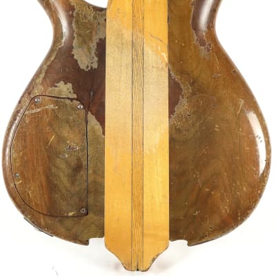 Vintage Abe Rivera Custom 6-String Electric Bass Guitar w/ Gig Bag image 6