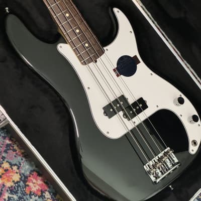2011 Fender American Standard Precision Bass with Rosewood Fretboard - Black for sale