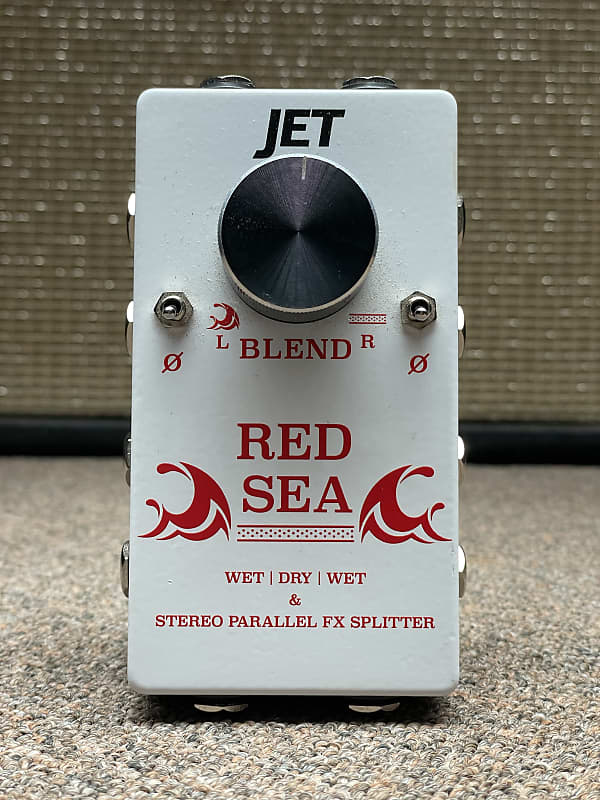 Jet Pedals Red Sea 2022 White Reverb