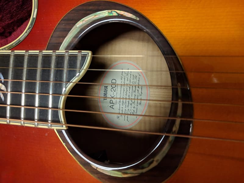 Yamaha APX-20D Stereo Output Guitar | Reverb