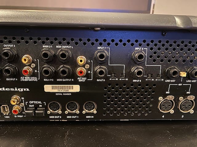 DIGIDESIGN DIGI 002 MIXER/INTERFACE | Reverb