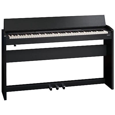 電子ピアノ Roland F130R-WH 2015年製 中古 椅子付き ホワイト