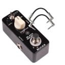 Mooer Black Secret Distortion Guitar Pedal with Patch Cables