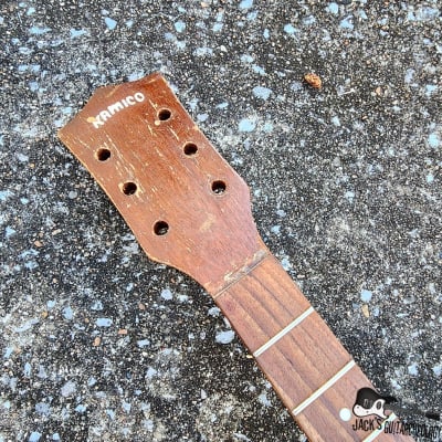 Luthier Special: Kamico Kay Archtop Husk Owned By Eugene Chadbourne *NON-FUNTIONING* (1950s - Natural) image 6