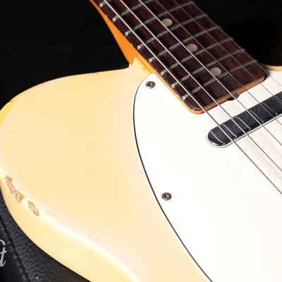 1967 Fender Telecaster with Rosewood Fretboard  Olympic White image 13