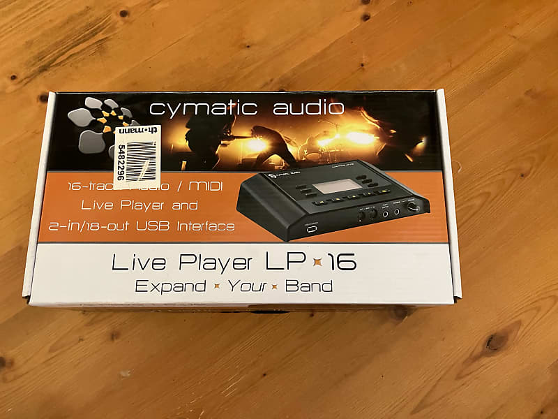 Cymatic Audio LP16 Live Player Black Reverb