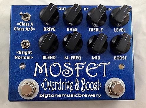 Big Tone Music Brewery MOSFET Overdrive | Reverb