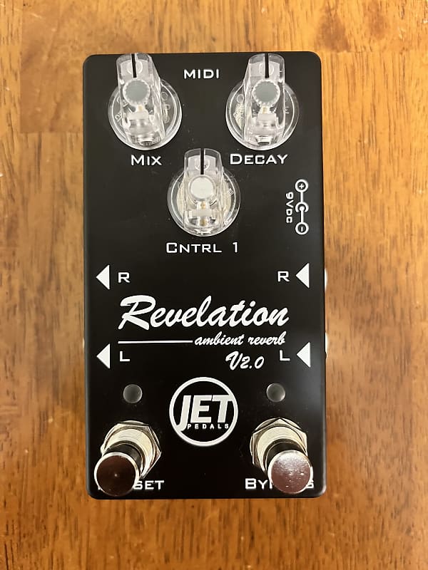 Jet Pedals Revelation V2 2023 Black Reverb