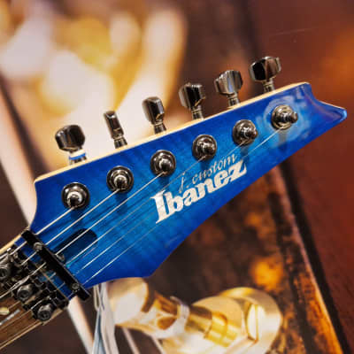 Ibanez RG8560-SPB j. custom Series E-Guitar 6 String - Sapphire Blue + Hardcase image 6