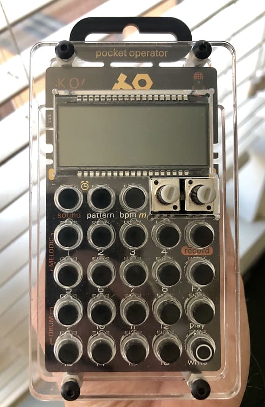 Teenage Engineering PO-33 KO w/ Ditch Studios case