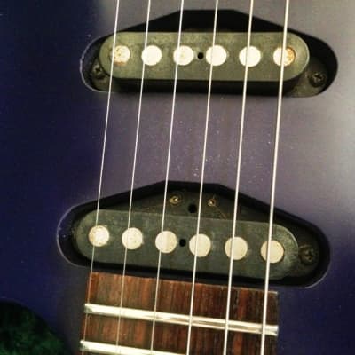 1993 Edwards by ESP Gothic Purple LP Shaped Superstrat Guitar w Premium USA Hardshell Case MIJ Japan image 20