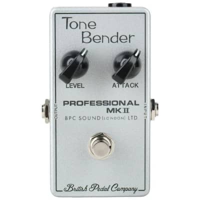 British Pedal Company Compact Series Professional MKII OC81D Tone Bender Silver Hammer image 1