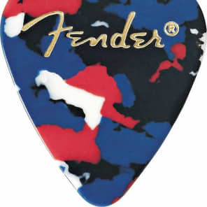 Fender 351 Shape Premium Picks Medium Confetti