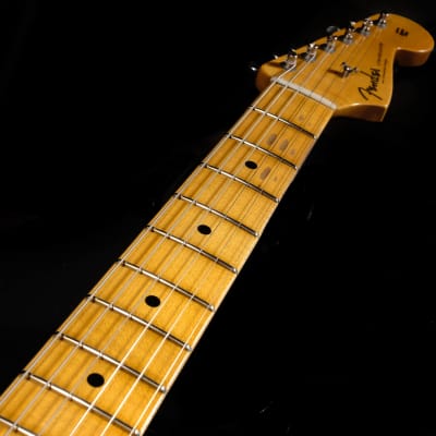 Fender Custom Shop Limited Edition '50s Stratocaster Journeyman Relic - Aged Firemist Gold With Case image 11