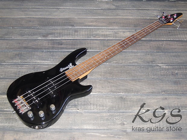 Greco Atomic Bass AMB-42 1990 Black | Reverb