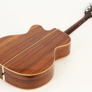 1977 Takamine F366S Jumbo Acoustic Guitar - Rare Lawsuit Era Guild Copy, Nice Example with TKL Case! imagen 9