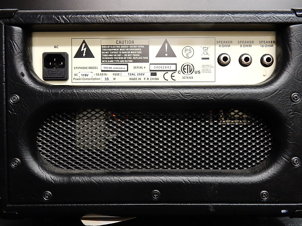 Epiphone valve jr half stack outlet