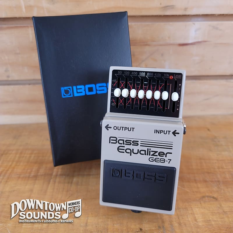 Boss GEB-7 Bass Equalizer | Reverb