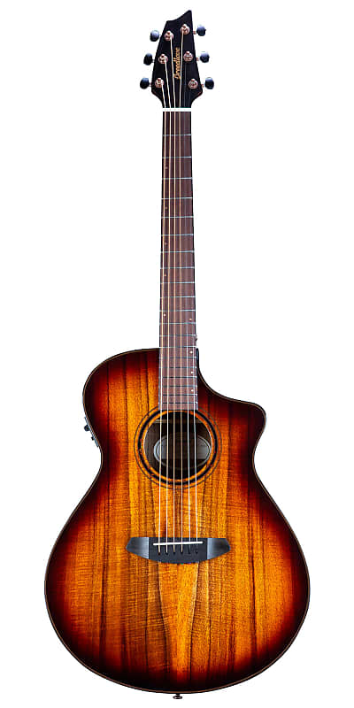 Breedlove Pursuit Exotic S Concert Edgeburst CE Acoustic-Electric Guitar - Koa image 1