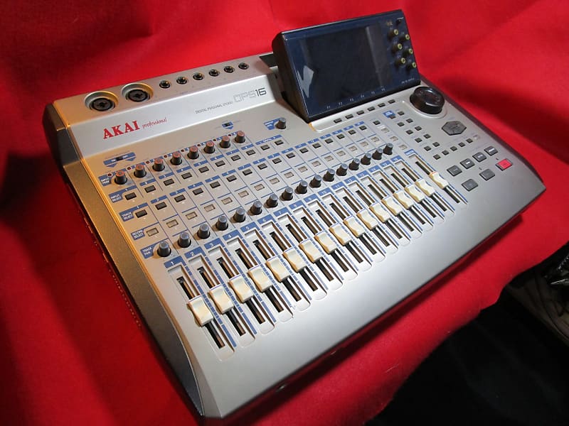 Akai DPS16 Digital Multitrack Recording Console 20GB + Optional FX board  EB4M Expedited shipping