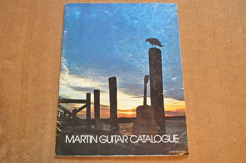 Martin Guitars Vintage Catalog Booklet Brochure Ca | Reverb Australia