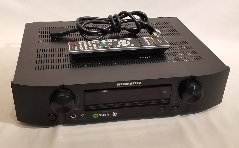 Marantz NR1605 7.1 Channel Network Audio/Video Surround Receiver with  Bluetooth and Wi-Fi Black