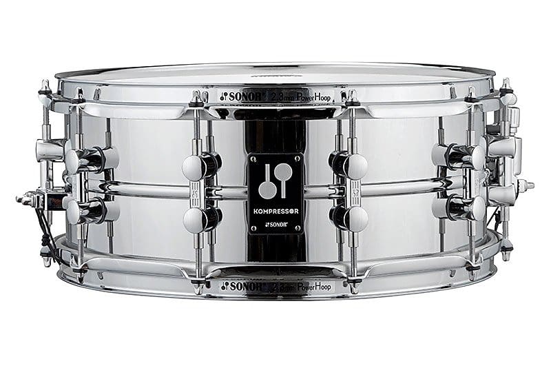 Sonor Kompressor Series 14" x 5.75" Steel Snare Drum image 1