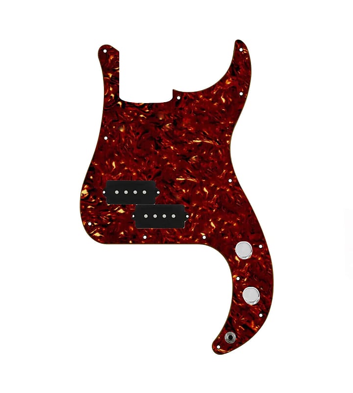 920D Custom Precision Bass Loaded Tortoise Pickguard w/ Hot drive Pickups image 1