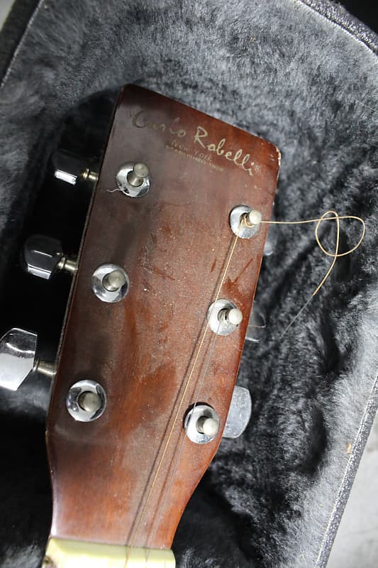 Carlo Robelli D-20N 整備済みアコースティックギター 弦新品