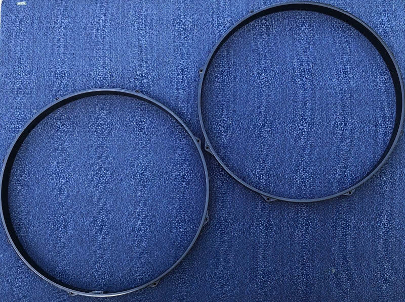 Tama Imperialstar Bass Drum Hoops 22”Pair Reverb