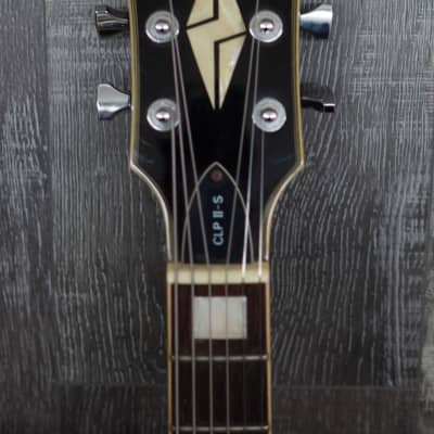 Condor CLP II S Les Paul Style Electric Guitar - Black w/Duncan Pickups image 4