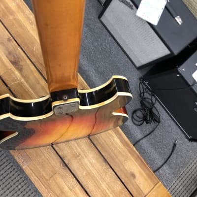 Kapa Challenger 60's Sunburst rare 12 string made in USA by Veneman Music image 5