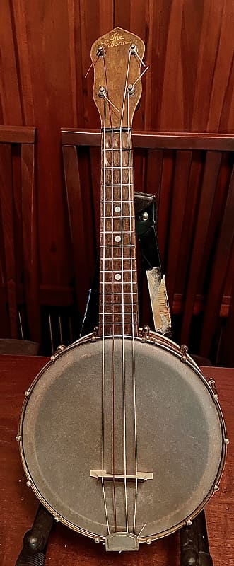 Gibson UB 2 Banjo Ukelele 1920s Dark Maple | Reverb