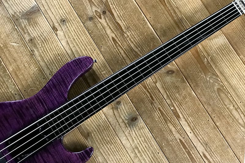 Crews Maniac Sound Jackson 5 Custom Fretless Bass Electric