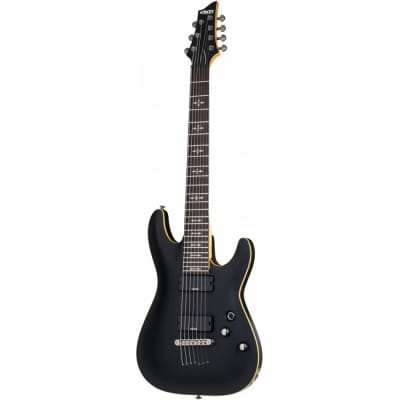 SCHECTER Demon 7 ABS E-Gitarre, aged black satin for sale