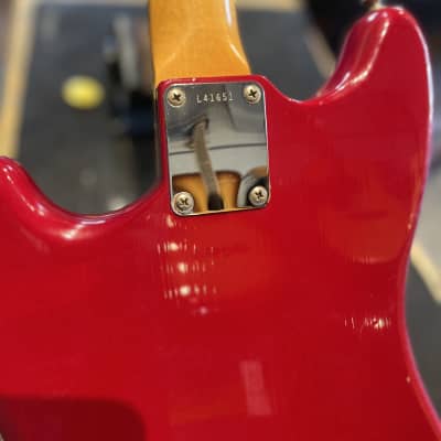 1964 Fender Musicmaster II Dakota Red image 7