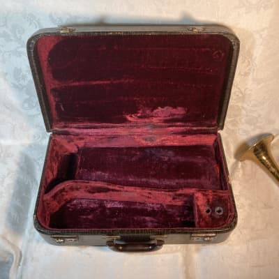 York National Cornet Cool Horn Serviced and ready to play Jazz Mouthpiece case image 7