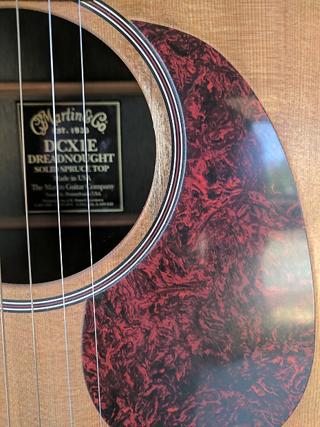 Martin dcx1e solid spruce clearance top