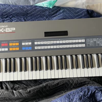 Roland JX-8P 61-Key Polyphonic Synthesizer with Vecoven upgrade
