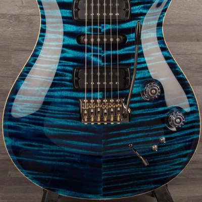 PRS Private Stock Modern Eagle V  Luminlay Ltd - BLUE Steel PS#10377 for sale